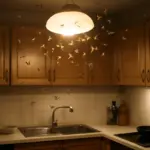 Perché le luci della cucina attirano più insetti? Il motivo scientifico che nessuno si aspetta