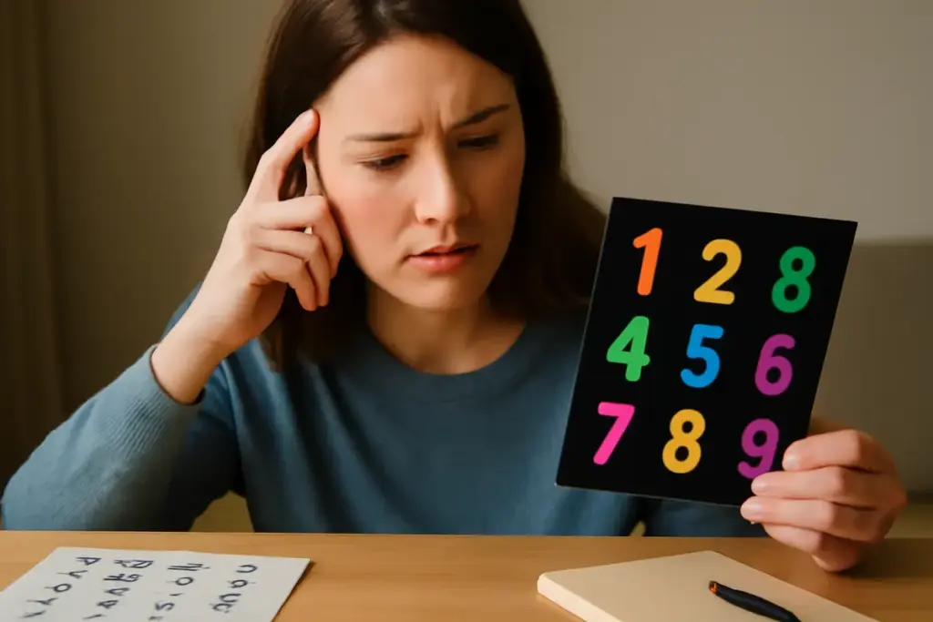 Perché alcune persone vedono i numeri come colori? Il mistero svelato della sinestesia
