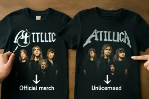 Merchandising ufficiale vs. non autorizzato: indizi per distinguere prodotti autentici