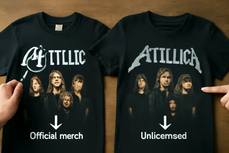 Merchandising ufficiale vs. non autorizzato: indizi per distinguere prodotti autentici