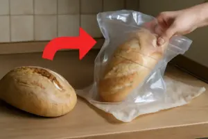 Perché il pane raffermo si indurisce così velocemente? Un trucco semplice per farlo durare