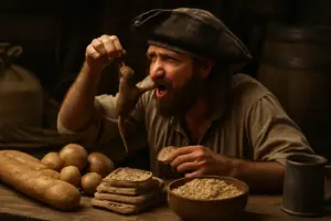 Cosa mangiavano i pirati durante le traversate? Il dettaglio sorprendente sulle loro provviste
